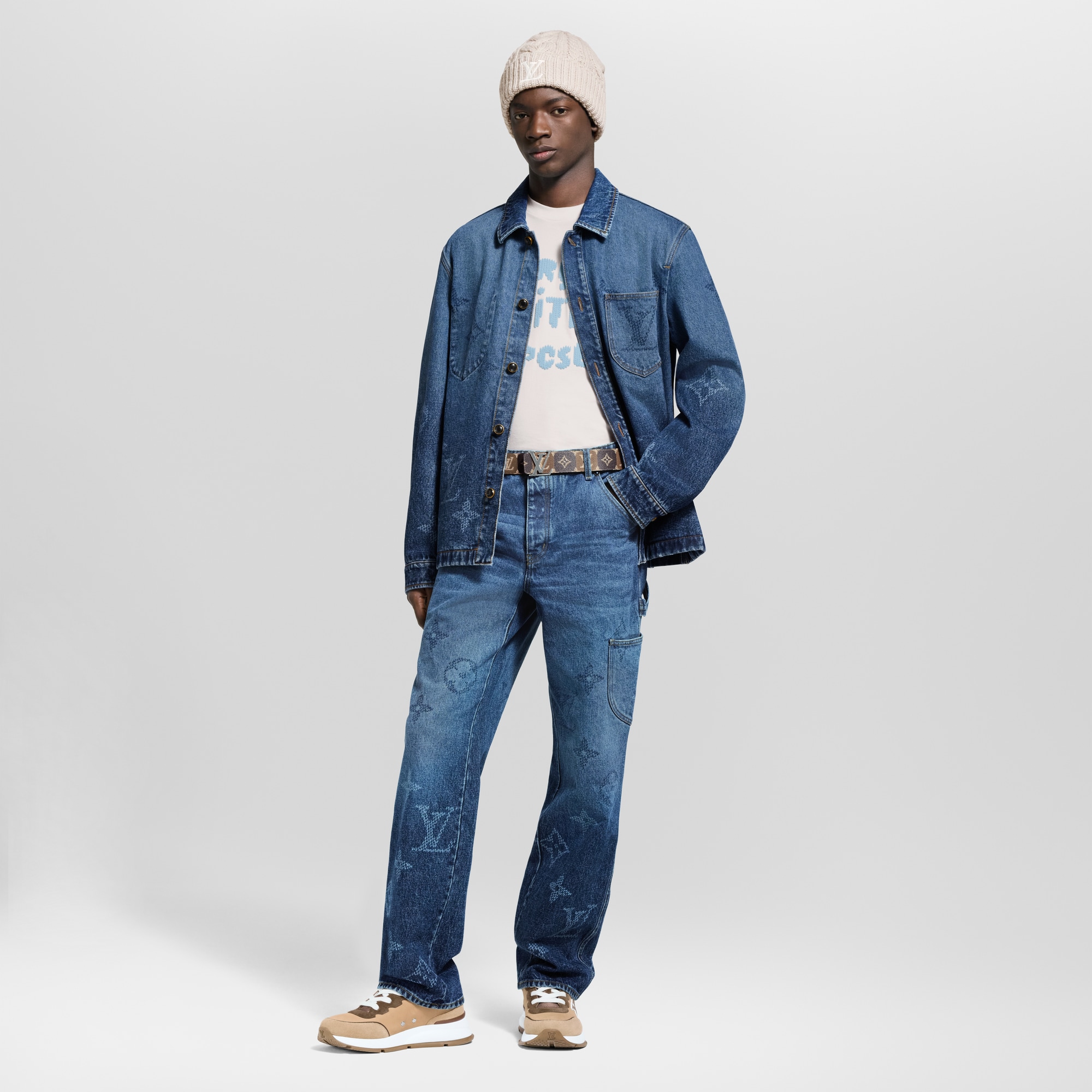 Monogram Denim Workwear Pants - Men - Ready-to-Wear | LOUIS VUITTON ®